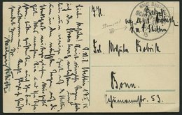 MSP VON 1914 - 1918 55 (S.M.S. STETTIN), 19.1.1915, Feldpostansichtskarte Von Bord Des Schiffes, Pracht - Maritiem