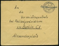 ALL. BES. GEBÜHR BEZAHLT ERLENBACH KLINGENBERG (MARK), L1 Gebühr Bezahlt, Brief Nach Berlin, Feinst - Other & Unclassified