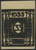 OST-SACHSEN 51atxDDDI **, 1945, 3 Pf. Schwarzbraun, Dreifachdruck, Davon Einmal Farbe Schwarz, Pracht, Kurzbefund Ströh, - Other & Unclassified