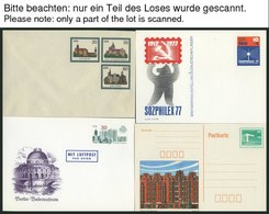 GANZSACHEN A. P 82-109 BRIEF, 1977-90 40 Verschiedene Ungebrauchte Ganzsachen, Dabei U 1-11 Und P 93-109 Komplett, T 1 E - Altri & Non Classificati