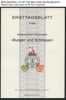 ERSTTAGSBLÄTTER 637-88 BrfStk, 1981/2, 2 Komplette Jahrgänge, ETB 1/81 - 14/82, Pracht - Autres & Non Classés