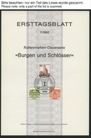 ERSTTAGSBLÄTTER 637-88 BrfStk, 1981/2, 2 Komplette Jahrgänge, ETB 1/81 - 14/82, Pracht - Otros & Sin Clasificación