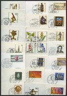 JAHRGÄNGE 637-88 BRIEF, 1981/2, 2 Komplette Jahrgänge Auf FDC`s, Pracht - Altri & Non Classificati