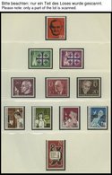 SAMMLUNGEN **, Postfrische Sammlung Berlin Von 1960-84 Im Lindner Falzlosalbum, In Den Hauptnummern Bis Auf Ein Paar Wer - Autres & Non Classés