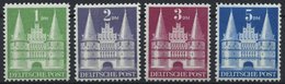 AMERIK. U. BRITISCHE ZONE 97-100I **, 1948, 1 - 5 DM Flache Treppe, 4 Prachtwerte, Mi. 175.- - Altri & Non Classificati