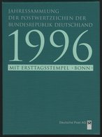 JAHRESSAMMLUNGEN Js 4 BrfStk, 1996, Jahressammlung, Pracht, Mi. 130.- - Andere & Zonder Classificatie