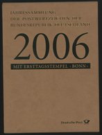 JAHRESSAMMLUNGEN Js 14 BrfStk, 2006, Jahressammlung, Pracht, Mi. 140.- - Andere & Zonder Classificatie