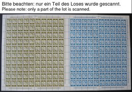 ZUSAMMENDRUCKE MHB 7/8 **, 1963, Markenheftchenbogen Albertus/Luther Und Bach, Pracht, Mi. 220.- - Used Stamps