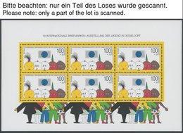 ENGROS Bl. 21 **, 1990, Block Briefmarkenausstellung, 25x, Postfrisch, Pracht, Mi. 550.- - Variétés Et Curiosités