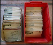 GANZSACHEN P BRIEF, Umfangreiche Partie Meist Bildpostkarten Von 1959-1977, Gebraucht Und Ungebraucht, Ca. 1500 Karten,  - Sammlungen