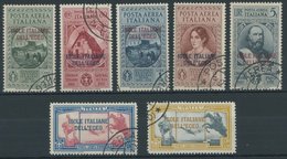 ÄGÄISCHE INSELN 98-104 O, 1932, Garibaldi, Prachtsatz, Mi. 600.- - Egée