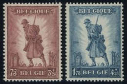 BELGIEN 342/3 **, 1932, Infanterie, Pracht, Mi. 400.- - Andere & Zonder Classificatie