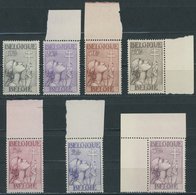 BELGIEN 366-72 **, 1933, Tuberkulose, Prachtsatz, Mi. 800.- - Sonstige & Ohne Zuordnung