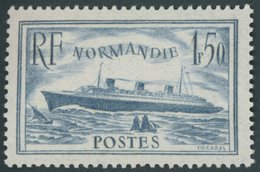 FRANKREICH 316 **, 1936, 1.50 Fr. Blaues Band, Pracht, Mi. 120.- - Otros & Sin Clasificación