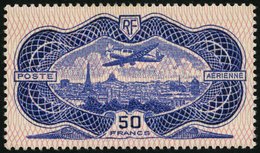FRANKREICH 321 *, 1936, 50 Fr. Banknotenpapier, Falzrest, Pracht - Autres & Non Classés