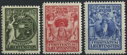 LIECHTENSTEIN 116-18 **, 1932, Jugendfürsorge, Prachtsatz, Mi. 200.- - Sonstige & Ohne Zuordnung