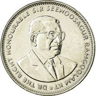 Monnaie, Mauritius, Rupee, 2012, TB+, Nickel Plated Steel, KM:55a - Mauricio