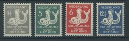 NIEDERLANDE 229-32A **, 1929, Voor Het Kind, Gezähnt K 121/2, Postfrischer Prachtsatz, Mi. 75.- - Oblitérés