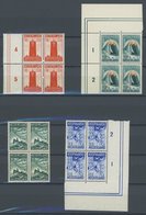 NIEDERLANDE 262-65 VB **, 1933, Seemannshilfe In Viererblocks, Postfrischer Prachtsatz, Mi. 600.- - Used Stamps