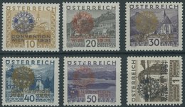 ÖSTERREICH 1918-1938 518-23 *, 1931, Rotary, Falzrest, Prachtsatz - Otros & Sin Clasificación