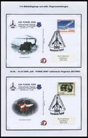 SONDERFLÜGE 1978-2003, 13 Verschiedene Sonderbelege Militärflugzeuge Und Militärische Flugveranstaltungen, Pracht - Other & Unclassified