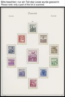 SAMMLUNGEN **, Fast Komplette Postfrische Sammlung Österreich Von 1960-95 Auf KA-BE Falzlosseiten, Prachterhaltung, Mi.  - Colecciones