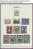 SAMMLUNGEN **, Komplette Postfrische Sammlung Österreich Von 1961-83, Prachterhaltung, Mi. 390.- - Verzamelingen