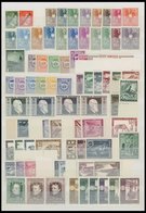 LOTS **, Postfrische Partie Österreich Von 1945-60 Mit Einigen Guten Ausgaben, U.a. Mi.Nr. 909-11, 926, 937-40, 960-63,  - Colecciones