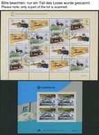 PORTUGAL Bl. 27-52 O, 1979-86, 26 Blocks Komplett Mit Ersttagsstempeln Und 2 Kleinbogen, Pracht, Mi. 261.- - Used Stamps