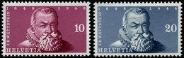 SCHWEIZ BUNDESPOST 512/3 **, 1948, Einzelmarken IMABA, Pracht, Mi. 70.- - 1843-1852 Federal & Cantonal Stamps