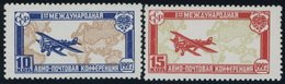 SOWJETUNION 326/7 **, 1927, 1. Internationale Luftpostkonferenz Den Haag, Postfrisch, üblich Gezähnt Pracht, Mi. 80.- - Sonstige & Ohne Zuordnung