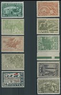 SOWJETUNION 379-88 **, 1929/30, 3 Postfrische Prachtsätze, Mi. 150.- - Sonstige & Ohne Zuordnung