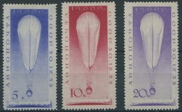 SOWJETUNION 453-55 **, 1933, Stratosphärenflug, Postfrisch, üblich Gezähnter Prachtsatz, Mi. 500.- - Otros & Sin Clasificación
