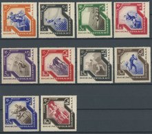 SOWJETUNION 513-22 **, 1935, Spartakiade, Dabei 20 K. Mit Abart Nr. 520I (A Mit Erstem C Von CCCP Verbunden), Postfrisch - Sonstige & Ohne Zuordnung