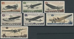 SOWJETUNION 571-77 **, 1937, Flugzeuge, Postfrischer Prachtsatz, Mi. 170.- - Other & Unclassified