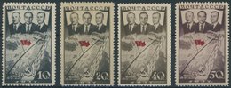 SOWJETUNION 595-98 **, 1938, 1. Nonstop-Transpolarflug, Postfrischer Prachtsatz, Mi. 85.- - Other & Unclassified