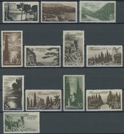 SOWJETUNION 625-36 **, 1938, Landschaften Der Krim Und Des Kaukasus, Postfrischer Prachtsatz, Mi. 450.- - Altri & Non Classificati