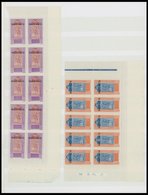 BURKINA FASO **, 1920-42, Kleine Postfrische Partie, Meist In Bogenteilen, Prachterhaltung - Unused Stamps