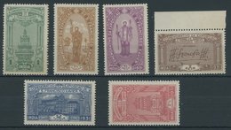 PORTUGIESISCH - INDIEN 371-76 **, 1931, Gedenkausstellung, Gummi Teils Etwas Gebräunt Sonst Postfrischer Prachtsatz - Portugiesisch-Indien
