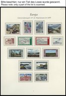 EUROPA UNION **, 1977, Landschaften, Kompletter Jahrgang, Pracht, Mi. 143.80 - Colecciones