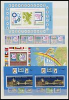 EUROPA UNION **, Postfrische Partie KSZE Von 1981-86 Mit Gezähnten Und Ungezähnten Blocks, U.a. Mit Bulgarien Block 158A - Verzamelingen