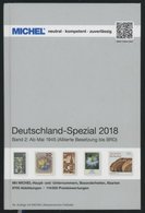 PHIL. KATALOGE Michel: Deutschland-Spezial Katalog 2018, Band 2, Ab Mai 1945 (Alliierte Besetzung Bis BRD), Alter Verkau - Filatelia