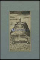 NOVIGRAD: Die Festung, Kupferstich Um 1685 - Lithografieën