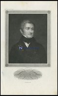 Thiers, Stahlstich Von B.I. Um 1840 - Lithographien
