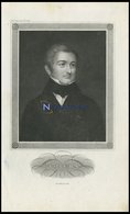 Thiers, Stahlstich Von B.I. Um 1840 - Lithografieën