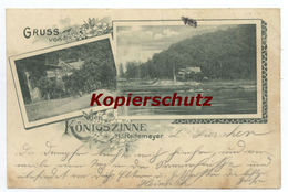 Gruss Von Der Königszinne Bodenwerder 1901 Ansichtskarte Postkarte Holzminden - Bodenwerder