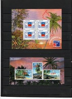 BF N° 1 & 2 BLOCS FEUILLET MAYOTTE NEUFS** DE 1999    Cote : 25 € - Blocs-feuillets