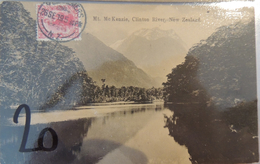 Port Chalmers 1919 - Mt. Mc Kenzie Clinton River NZ Südinsel   [ALT  020] - Covers & Documents
