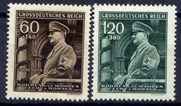 Böhmen Und Mähren 1944 Mi 136-137 ** [130419XXVI] - Unused Stamps