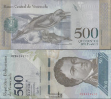 Venezuela Pick-number: 94b Uncirculated 2017 500 Bolivares - Venezuela